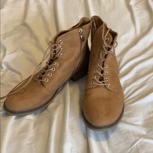 Beautiful brown booties by XAppeal. Size 9.5